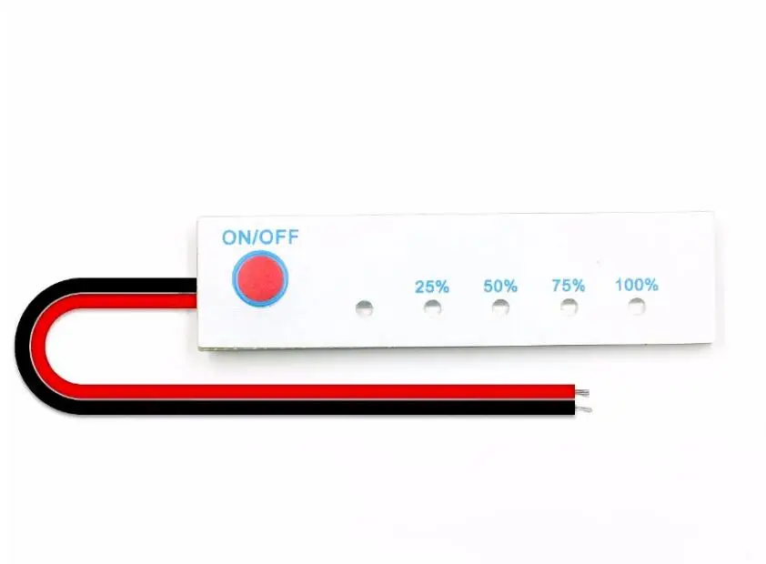 Non-Waterproof 3S Lithium Battery Capacity Indicator 12.6V Battery Power Display Board Tester Li-po Li-ion Pack LED 3 cells