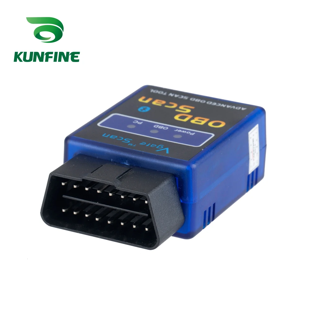 KUNFINE OBD II Vgate Scan ELM327 Bluetooth Car-detector ELM 327 Diagnostic-tool OBD OBD2 scanner auto Adapter Diagnostic Tool