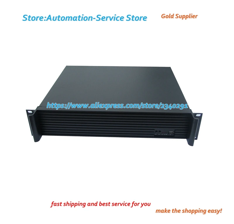 

Ultra Short 2U T3602 Aluminum Panel Can Be Chassis As Firewall Chassis ROS Routing Chassis Server