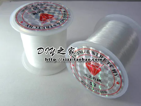 50m crystal line fishing line DIY hand-braided line