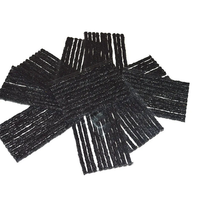 100pcs 4mm*100mm  Tyre Repairing Rubber Strips Tire Repair Tools Rubber Strips Tyre Repair