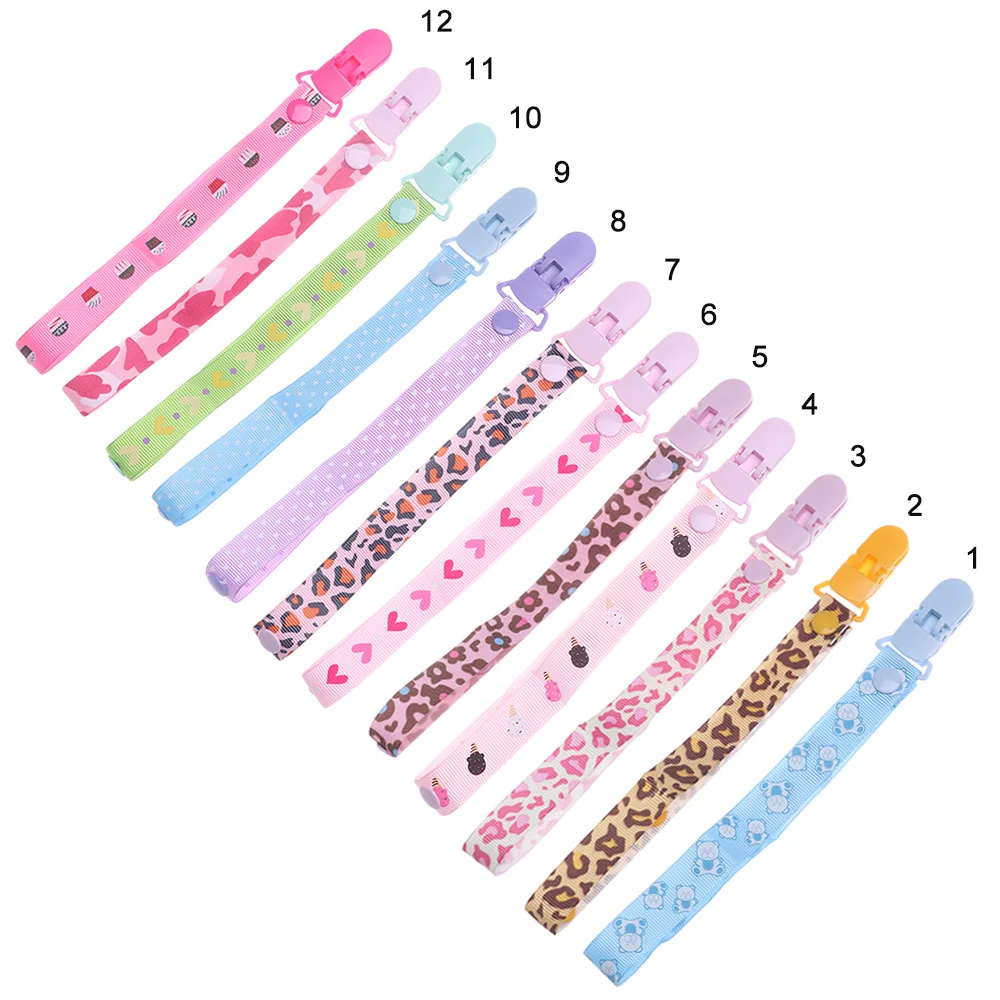 Pacifier Chain Dummy Clip Baby Pacifier Clip Nipple Holder For Nipples Children Pacifier Clips Teether Anti-drop Rope