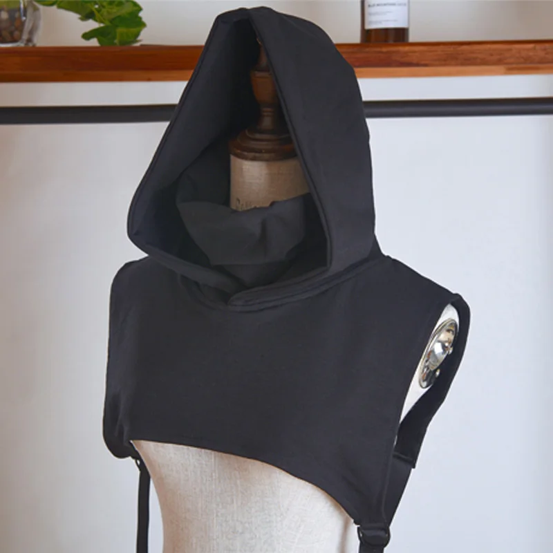 

New fashion fake chiffon wild Hot Women Fake Collar Solid Pretty Hollow Lace High collar hooded fake collar sweater coat warm