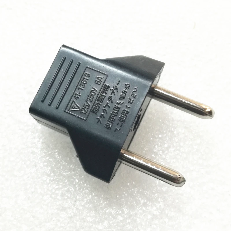 2 Buah Colokan US Ke EU Travel Charger Adapter Plug Outlet Converter International Plug Adapter 125/250V 6A