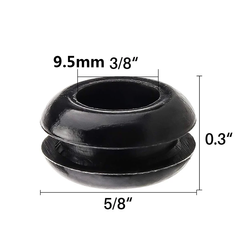 Fermenter Airlock Grommet Fermentaion Lid Grommets Silicone Sealing Bucket Lids For Homebrewing Beer Mead Wine Making 20pcs