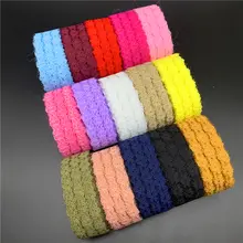 Embroidered Lace Ribbon 25mm #2