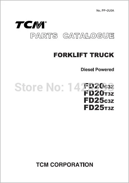 

TCM ForkLift 2007 Spare parts catalog