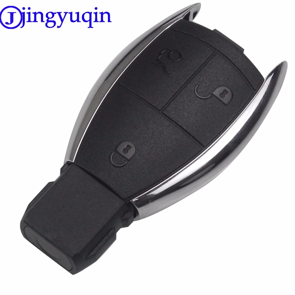 jingyuqin Remote 3/4 Buttons Key Case Cover Smart Key FOR MERCEDES BENZ A B C E G R CL CLK E G GL M S SLK CLASS Fob Smart Key