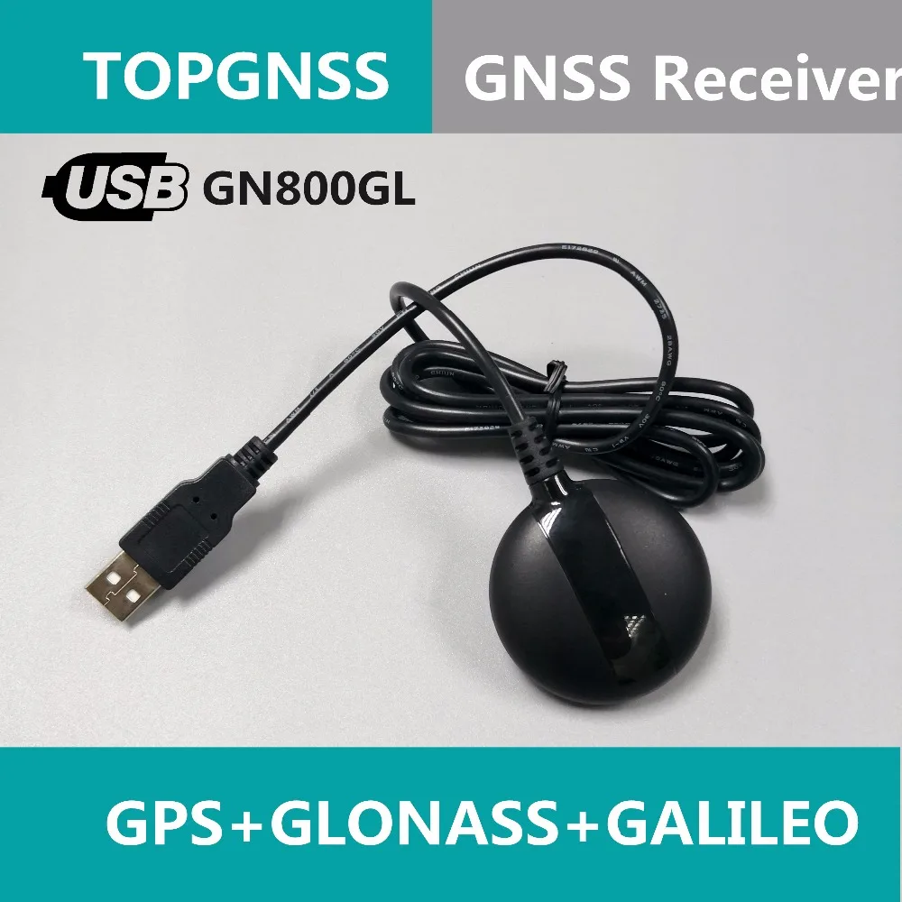 GN800 USB GPS ,USB GLONASS USB GNSS Receiver G-mosue gps GALILEO module antenna receiver TOPGNSS