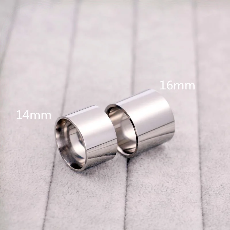 1Pcs Titanium Steel Finger Rings For Men and Women Party Street Fashion Style Rings