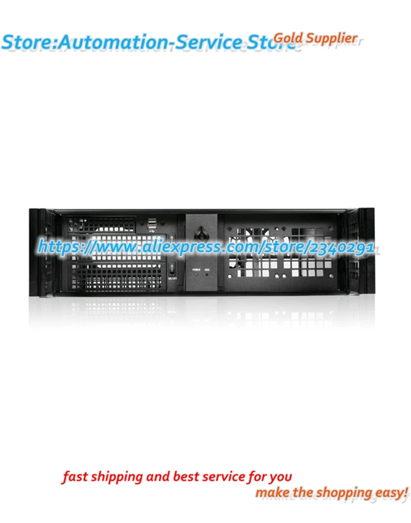 3U Short Box Of High-Grade Double Door Aluminum Recording And Monitoring NVR Storage Server Chassis