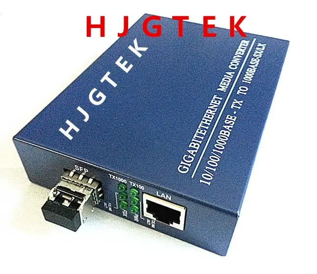 

Mutlimode Duplex SFP Gigabit Fiber Optical Media Converter 0.5km LC Port