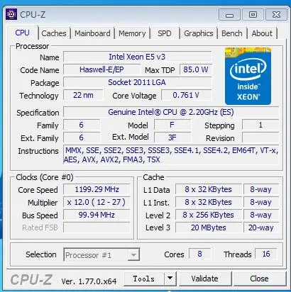 Original Intel Xeon CPU ES QEYW E5 2630V3 2.20GHZ 8-Core 20M E5-2630 V3 LGA2011-3 85W octa-core 16 thread E5-2630V3 E5 2630 V3