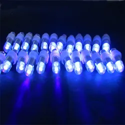 10 peças/lote à prova dwaterproof água led as luzes da festa lanternas balão flores mini luzes led como o núcleo do casamento