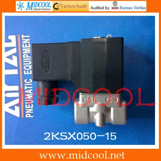 

Original AirTAC Fluid control valve (2/2way) 2KS Series(Direct-acting and normally opened) 2KSX050-15