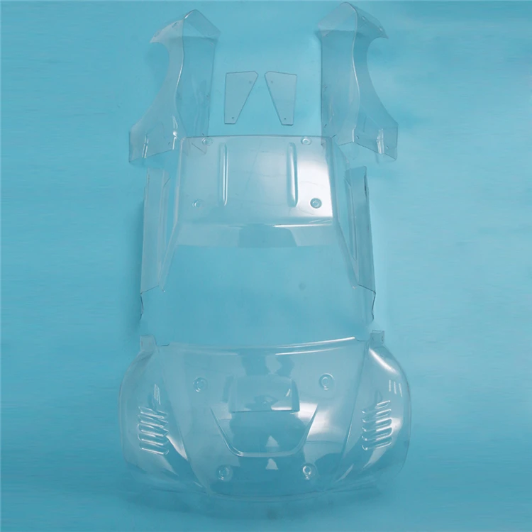 Fully transparent car shell kit for 1/5 LOSI 5IVE-T ROVAN LT KM X2 DTT