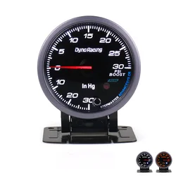 Dynoracing 60MM Black Face Car Turbo Boost gauge PSI With White& AMBER Lighting turbo boost meter Car Meter TT101479