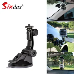 Car Suction Cup Mount Holder Car Camera DV DVR Tachograph Bracket Stand with 1/4 Standard Screw for Sports DV DVR GPS holder