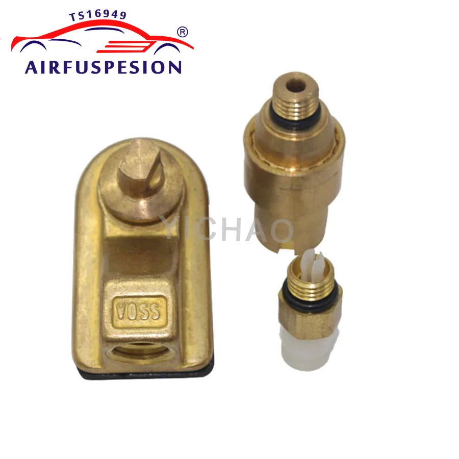 

For Audi A8 D3 Bentley Continential GT VW Phaeton Front Air Suspension Repair Kit Air Valve 4E0616039AF 4E0616040AF 3W0616040