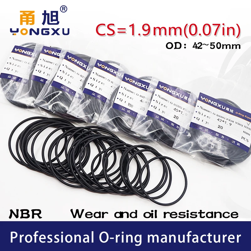 20Pcs/Lot Black Nbr…
