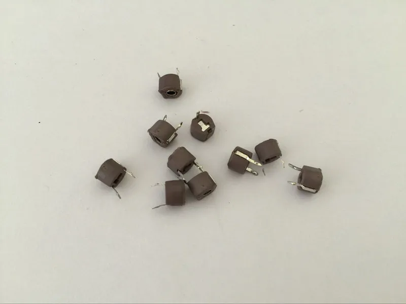 10pcs 100v original High Quality Ceramic Trimmer capacitor Variable capacitors Sample  5PF 10PF 20PF 30PF 60PF 120PF