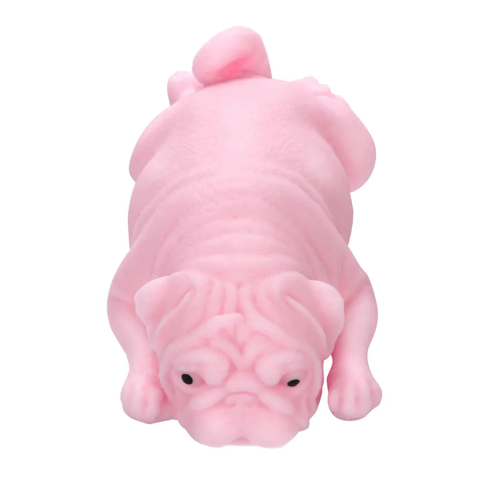 Perfect Animal Squishyies Decompression Toys Mochi Pug Puppy Squeeze Healing Fun Kawaii Stress Reliever Toys Gifts Squishie