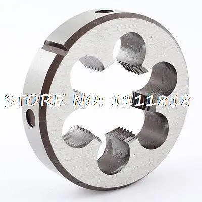 

64mm Outside Dia16mm Thickness Metric M30 x 2 Screw Thread Round Die Tool