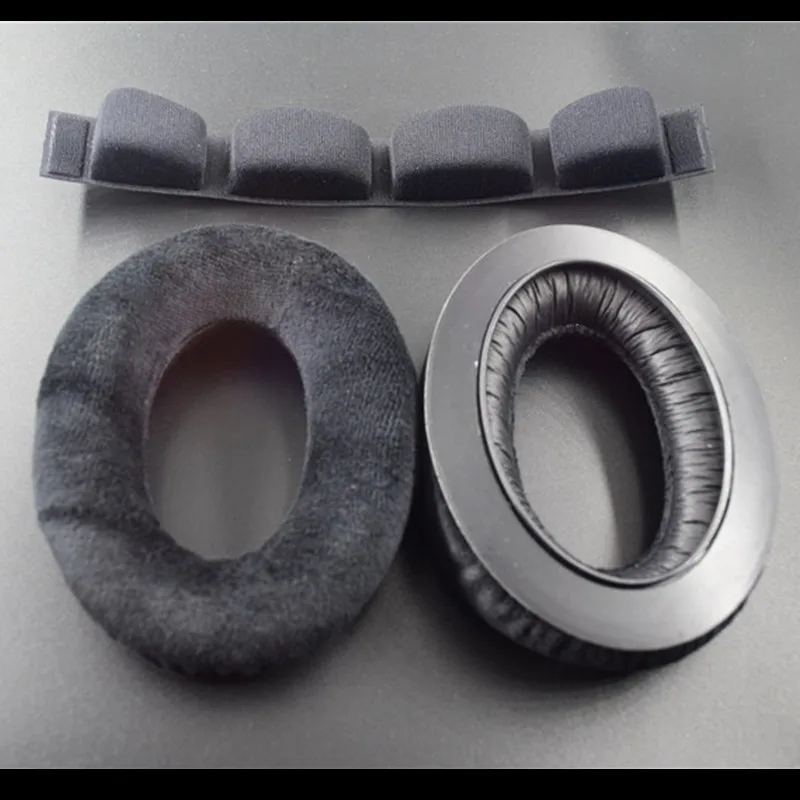 Top Qualität 1 Paar Soft Schaumstoff Ohr Pads Kissen Tasse Ohrpolster Ohrenschützer mit stirnband Für Kopfhörer HD545 HD565 HD580 HD650