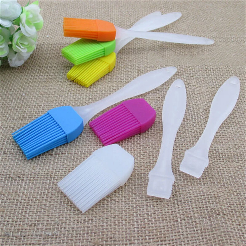 1PCS New Arrival High Temperature Resistant Silicone Barbecue Brush Baking Tools BBQ Brush Oil Brush Cooking Tools