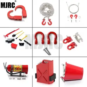 Rc Derek Trailer Rantai Kait Belenggu Mini Tangki Bahan Bakar Minyak Drum untuk 1/10 Crawler Mobil Axial Scx10 D90 Cc01 D110 Tf2 Trax Trx4 Trx6 10 penjualan terbaik mn999 - №