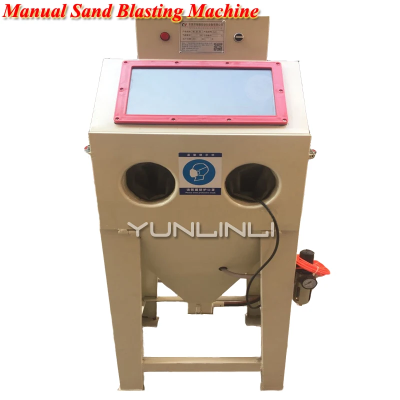 Electric Sandblaster Manual Type Sand Blasting Machine Metal Mould Descaling Surface Treatment Sandblasting Equipment CJ6050