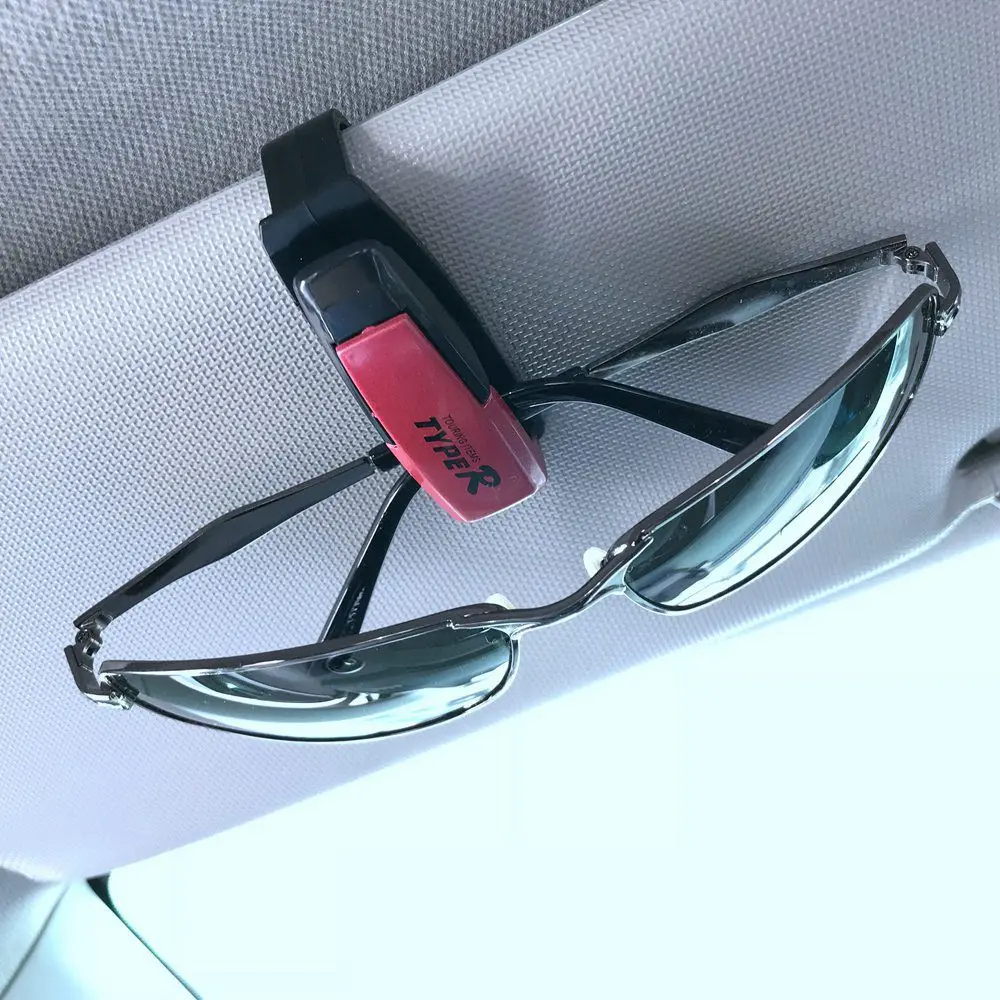 Holder for Glasses Case Universal Eyeglasses Holder Cover Auto Sun Visor Clip Sunglasses Stand Car Accessories for BMW Toyota VW