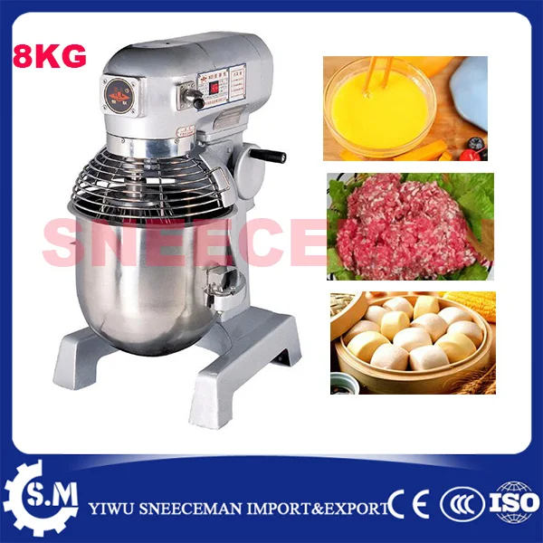 25L industrial dough mixer flour mixer machine price egg Cream Dough Food Mixer Machine with capacity 8kg flour