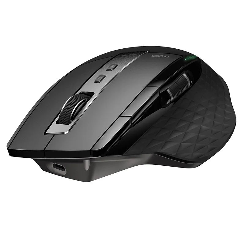 Rapoo MT750L Rechargeable Multi-mode Wireless Mouse 3200DPI Switch between Bluetooth-compatible and 2.4G for Four Device Connect