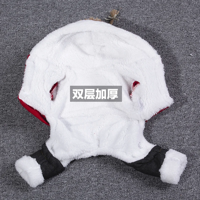 On Sale Winter Clothes For Dogs Yorkshire Terriers Thick Pet Cotton Warm Jackets Coveralls For Puppies Animal Costumes Stock Pug