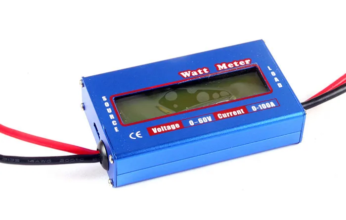 New LCD Digital Battery Balance Voltage Power Current Meter Analyzer Watt Meter Monitor Tester 0-60V 0-100A