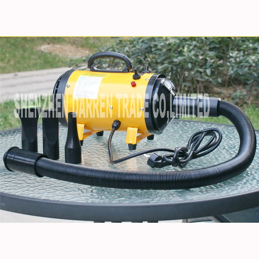 220V A Great Power Low Noise Dog Hair dryer LT-1090 Pet Dryer Heating temperature 30 -70  (degrees Celsius)  30m/s-50m/s