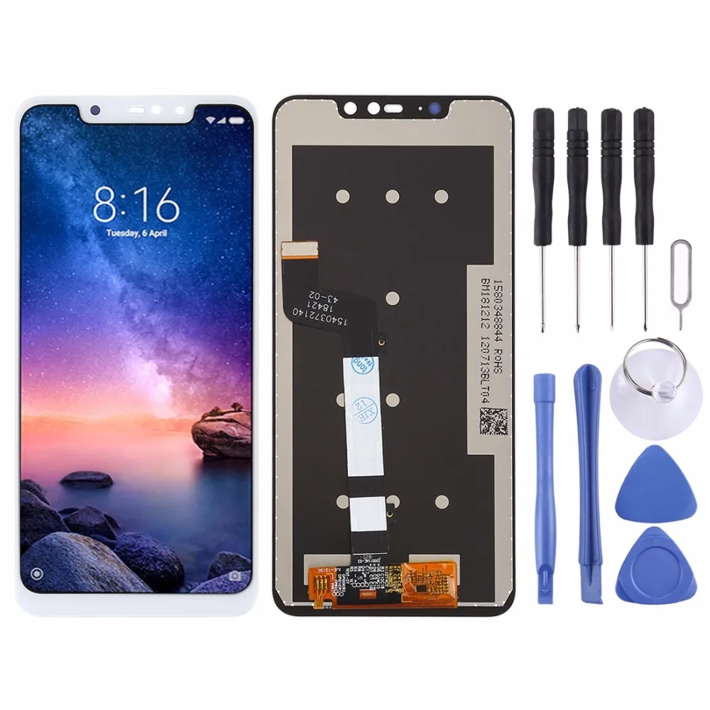 

LCD Screen and Digitizer Full Assembly for Xiaomi Redmi Note 6 Pro