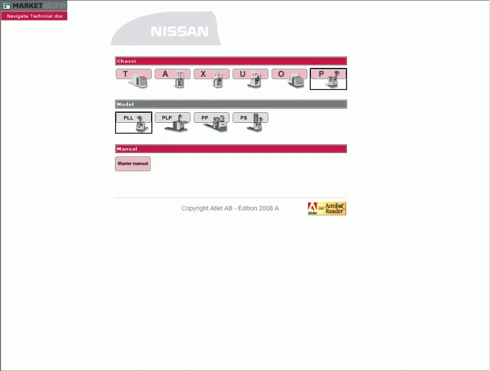 

Atlet AB - For NISSAN Forklift