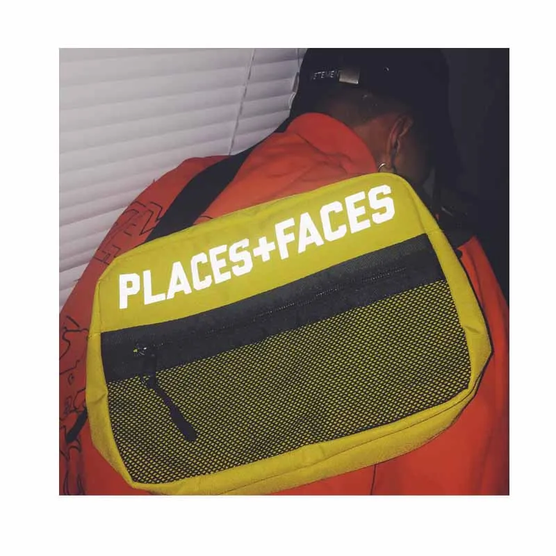 2022 Places + Faces 3M Reflective Bag P+F New Men Women 1:1 High Quality Variety Places + Faces Bag Vintage Logo Backpacks