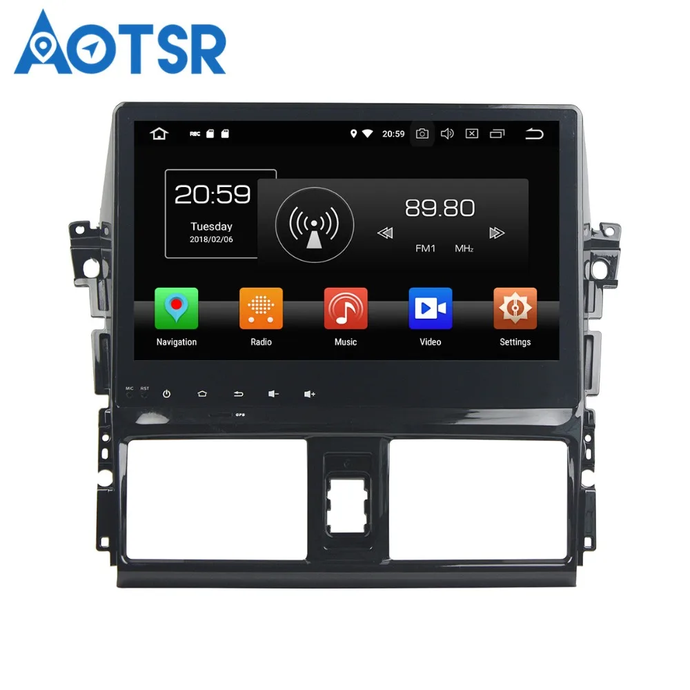 Android 13 GPS navigation Car DVD Player For Toyata Vios/Yairs2013-2015multimedia radio recorder 2DIN4GB+32GB 2GB+16GB carplay