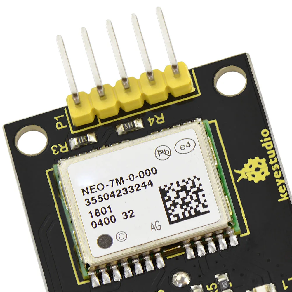 Keyestudio G-P-S NEO-7M Module For Arduino Projects Supports NMEA Standard Protocol Output