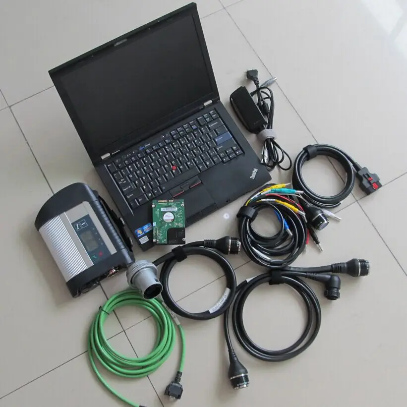 

2024.06V New MB Star C4 with T410 laptop + software HDD ready to use for car diagnostic scanner