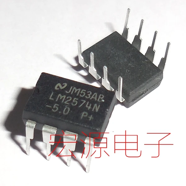 LM2574N-5.0 LM2574N DIP-8, garantía de calidad, original, nuevo, regulador de conmutación