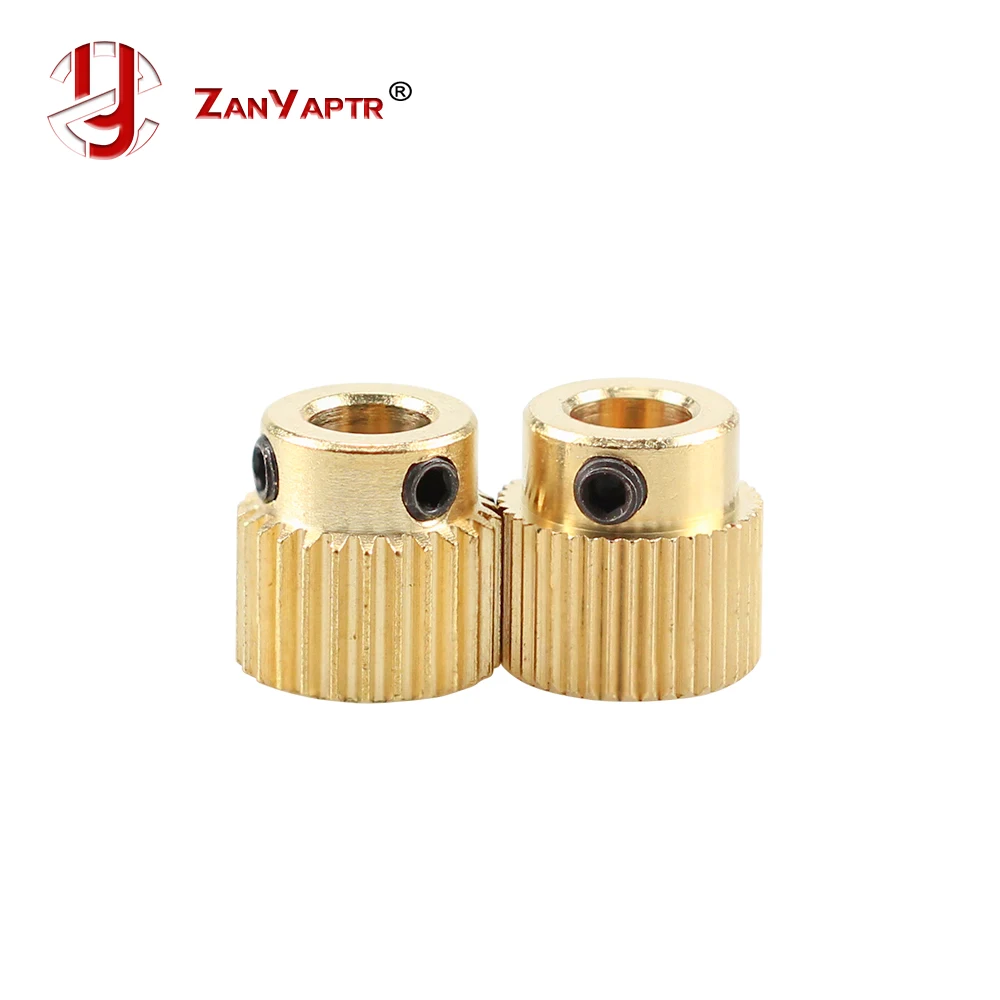 Mk7 MK8 26/40 Tooth 26Teeth/40Teeth Brass Drive Gear Planet Reducer Extruder Feeding Gear Extrusion wheel For 3 D Printer Parts