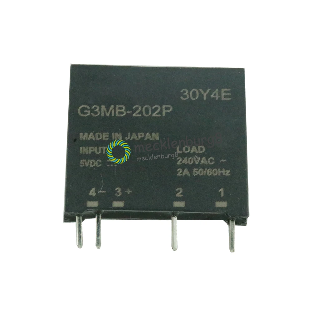 Релейный модуль G3MB-202P G3MB 202 P, Φ PCB SSR to 5 V DC Out 240 V AC 2A, Твердотельный релейный модуль