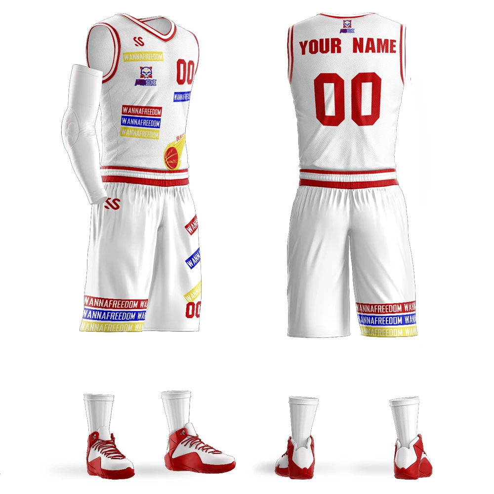 Benutzerdefinierte Basketball-Trikots 2019, Anzug, neue High-End-Qualität, für Männer, Kinder, Jungen, Erwachsene, Kinder, Uniformen, Kits, Sportbekleidung, Basketball