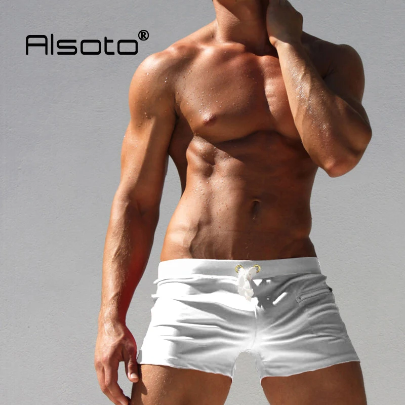 Summer Swimwear Men Swimsuit Sunga Masculina Mens Swimming Shorts Trunks Sungas De Praia Homens badpak 2023 mayo Zwembroek Heren