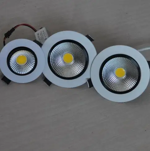 

Bright Dimmable led downlight COB Ceiling Spot Lights 3W 5W 7W 10W 12W 15W 20W LED ceiling Recessed lamp Indoor Lighting