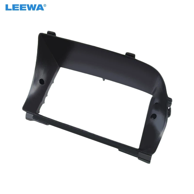 

LEEWA Car 2Din Stereo Radio Panel Fascia Frame For Mercedes BENZ S350 Change Into Touch-Screen Refitting DVD Frame Trim #CA5117